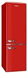 Amica KGCR 387100 R Fridge-Freezer Freestanding 244 L Red