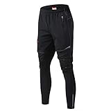 JOGVELO Pantalones Largo Ciclismo, Pantalón Deportivo Hombre Térmico...