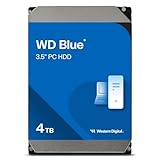 WD Blue - Disco duro para ordenadores de sobremesa de 4 TB (5400 rpm, SATA a 6...