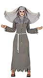FIESTAS GUIRCA, S.L. Disfraz religiosa poseída gris mujer Halloween - L