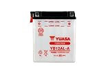 YUASA BATERIA YB12AL-A abierto - sin ácido