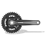 Shimano BIELAS Altus 9X2V 175 36/22 2PC S/CG+3MM Ciclismo, Adultos Unisex,...