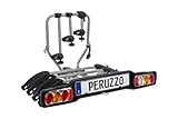 Peruzzo Siena - Portabicicletas de Bola de Remolque, Negro, 4 Bicicletas