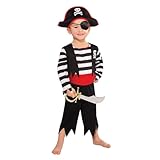 Disfraz de Pirata Grumete Para Niños en Varias Tallas