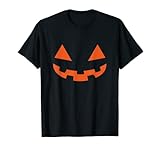 Jack O Lantern Halloween Trick Or Treat Pumpkin Face Camiseta