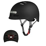 Ciclismo Deporte Casco de Bicicleta/Patinete eléctrico con luz LED Certificado...