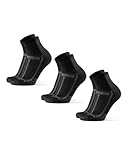 DANISH ENDURANCE 3 Pares Calcetines de Running, Antiampollas, Calcetines...