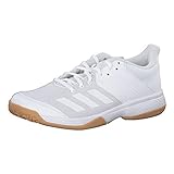 adidas Ligra 6, Zapatillas de vóleibol Mujer, Blanc Blanc Gomme, 38 2/3 EU