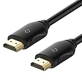 Rankie Cable HDMI de Alta Velocidad, Ethernet, 3D, Vídeo 4K y ARC, 1,8 m, Negro