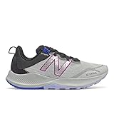 New Balance Nitrel v4 Trail, Zapatillas Mujer, Gris Aluminio Ligero, 38 EU