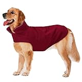 Bwiv Abrigo para Perros Chaqueta abrigadora de Invierno Ropa para Perros de Lana...