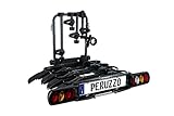 Peruzzo PZ708-4 Portabicicletas trasero para coche, capacidad para 4