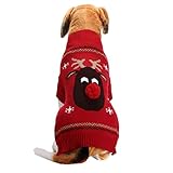 Ropa para Mascotas Navidad Disfraz De Punto De Perro O Gato Fiesta Traje,Ropa...