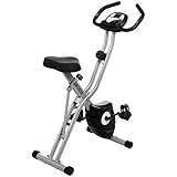 Profun Bicicleta Estática Plegable Xbike de Fitness con Monitor/Sillín...