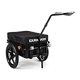 DURAMAXX Big-Mike - Remolque para Bicicleta, Carro, Caja de 70L, Carga máx 40...