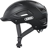 ABUS Casco de bicicleta HYBAN 2.0, Negro (Velvet Black), XL