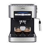 Wëasy KFX32 Maquina de Café Espresso Programable, 15 Tazas, Depósito de 1.6...