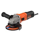 BLACK+DECKER Mini Amoladora Angular, Diámetro de Disco 115 mm, Potencia 710 W,...