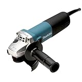 Makita 9558NBRZ Amoladora Angular 125 mm, 840 W, Negro y Azul, Size