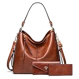 BestoU Bolsos de Mujer Bolso Bandolera Tote Grande De Hombro Bolsos PU Cuero...