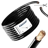 Cable de batería, del núcleo, negro H07V-K, 16 mm², 25 mm², 35 mm² o 50...