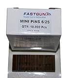 Puntas sin cabeza de 0,6 mm de grosor (Agujas) Tipo Pin 6/25 mm (1 Caja) + Pin...