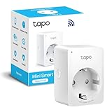TP-Link TAPO P100 - Wi-Fi Mini Smart Plug, ideal para agendar ligar/desligar y...