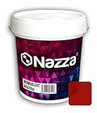 Nazza Pintura de Caucho Rojo Impermeabilizante - Pintura Antigoteras y...