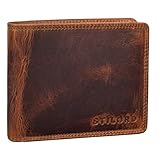 STILORD 'Lunis' Cartera RFID Hombre Piel Billetera Vintage Slim Wallet Monedero...
