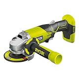 RYOBI - Amoladora Angular Eléctrica Sin Cable 18V ONE+ Ø115mm - Usos en Metal,...