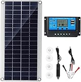 Kit de panel solar de 300 W, 12 V, sistema monocristalino fuera de la red, panel...