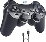 Sefitopher Mando PS3, Bluetooth Controller Joystick con Doble vibración...