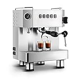 Máquina de Café Espresso Profesional, Máquina para Hacer Espresso y Capuchino...