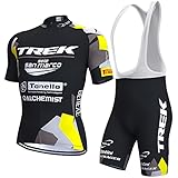 LOGASMART Conjunto Ropa Ciclismo, Hombre Verano Manga Corta, Culotte Ciclismo...