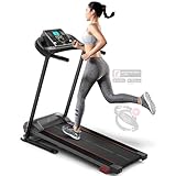 Sportstech - F10 Cinta de Correr Plegable, 1HP Profesional Cinta de Correr con 3...