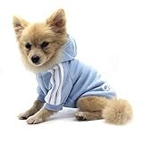 QiCheng&LYS Adidog Dog Hoodie Ropa, Mascota Cachorro Gato algodón Lindo cálido...