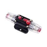 Mintice 12V 60A Coche Portafusibles de Circuito Interruptor de Circuito en...