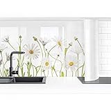 Revestimiento pared cocina lámina - Gentle Daisy Mix 70 x 300 cm Smart