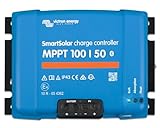 Victron Energy SmartSolar MPPT 100V 50 amperios 12/24-Voltios Controlador de...
