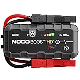 NOCO Boost HD GB70, Arrancador de Batería de Coche 2000A, Booster de Bateria...