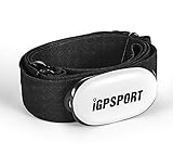 iGPSPORT Monitor Sensor de Frecuencia Cardíaca IPX7 Impermeable Bluetooth y Ant...