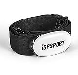 iGPSPORT Monitor Sensor de Frecuencia Cardíaca IPX7 Impermeable Bluetooth y Ant...