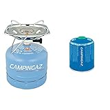 Campingaz Hornillo Gas Super Carena R, Cocina Portátil, 1 Fuego + CV 470 Plus...