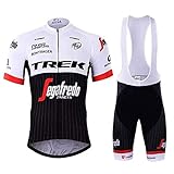 QPROX Traje Equipacion Ciclismo Hombre Verano con 5D Acolchado De Gel,Traje...