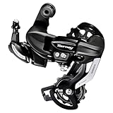 SHIMANO RDTY500D - Cambio de 7 velocidades sin pata, ÚNICA, Negro, Unisex