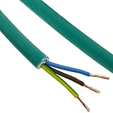 BeMatik - Bobina de Cable eléctrico de 3 Polos x 2.5 mm² 25 m Libre de...