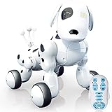 JUGUETECNIC │ Perro Robot interactivo para Niños Buddy │ Canta, Baila y...