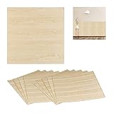 Relaxdays Paneles Pared Set 10 Estilo Madera, Autoadhesivos, para Cortar a...