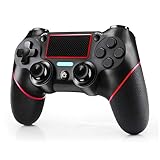 JAMSWALL Mando Inalámbrico para PS4, Mando para PS4/Pro/Slim/ PC, Controlador...