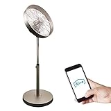 djive Flowmate Classic - Ventilador de pie de 120 cm con aplicación y control...